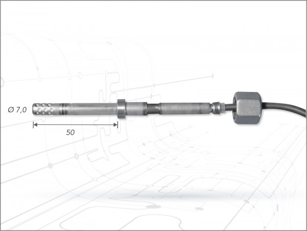 Abgastemperaturfühler TS-200-1m